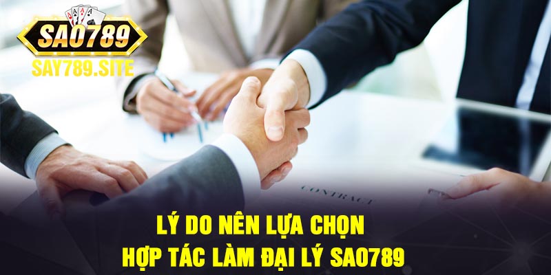 Lý do nên lựa chọn hợp tác làm đại lý Sao789